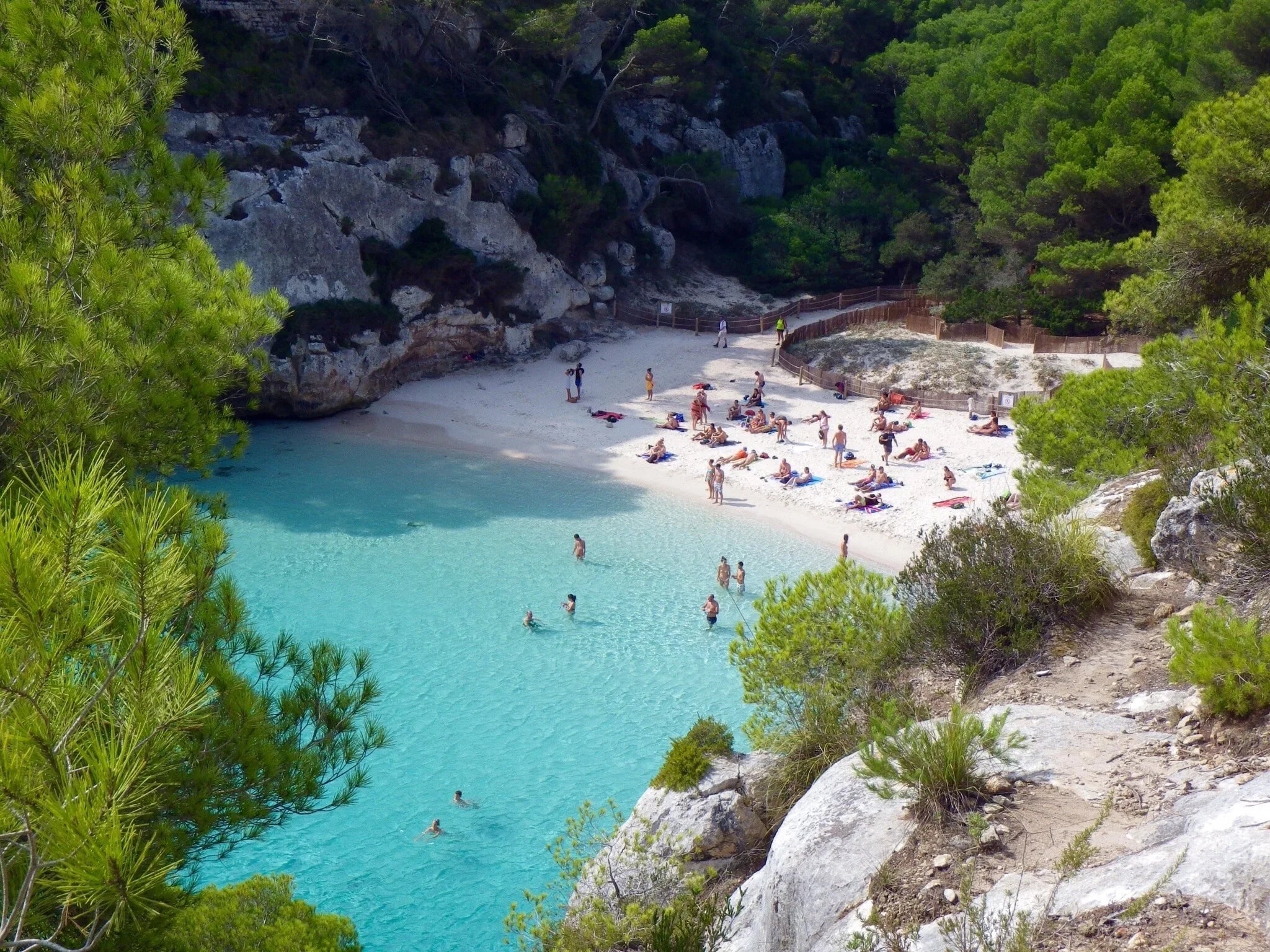 Playas de Menorca/Cala Macarelleta
